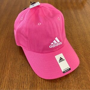 Adidas Girls Youth Saturday Baseball Hat Pink Adjustable NEW